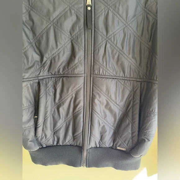 Prana Esla Charcoal Quilted Puffer Jacket *NEW WITH TAGS* - Picture 10 of 16